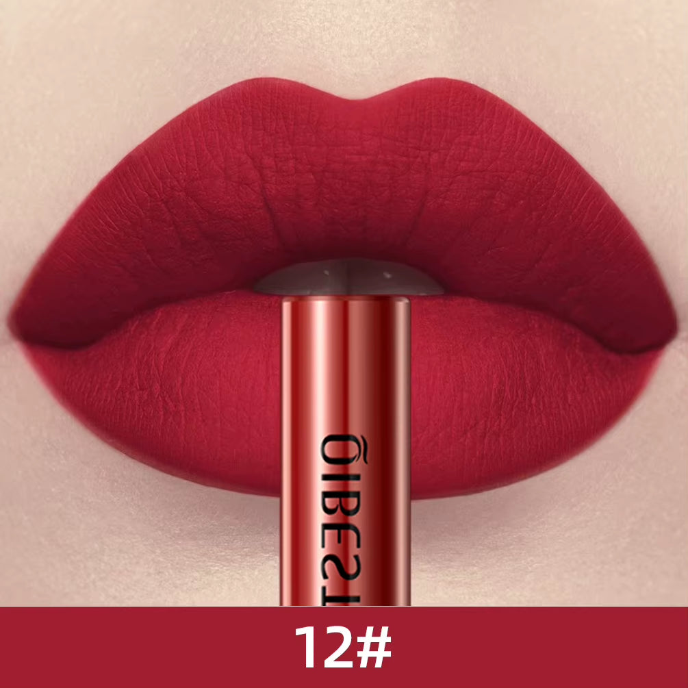 Matte Liquid Lipstick Waterproof Long Lasting Lip Gloss Velvet Mate Nude Red Tint Tube Lipsticks Lipgloss Makeup Cosmetic