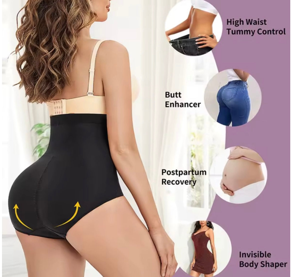 Waist Trainer Butt Lifter Tummy Control