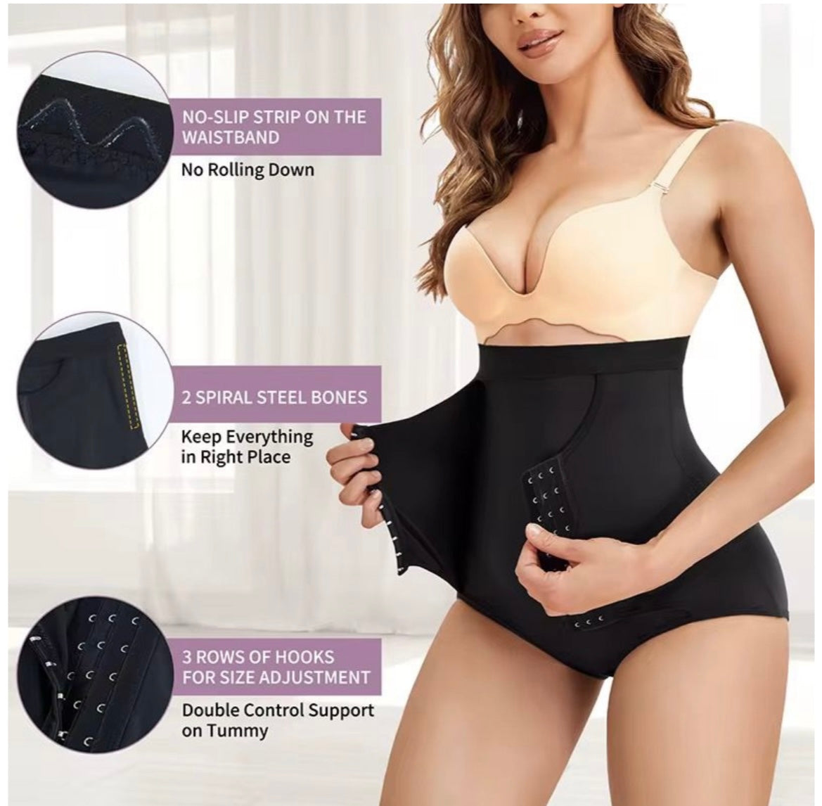 Waist Trainer Butt Lifter Tummy Control