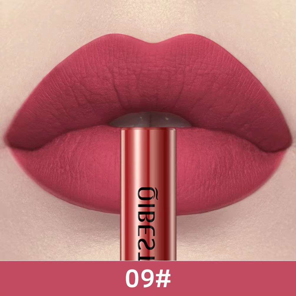 Matte Liquid Lipstick Waterproof Long Lasting Lip Gloss Velvet Mate Nude Red Tint Tube Lipsticks Lipgloss Makeup Cosmetic