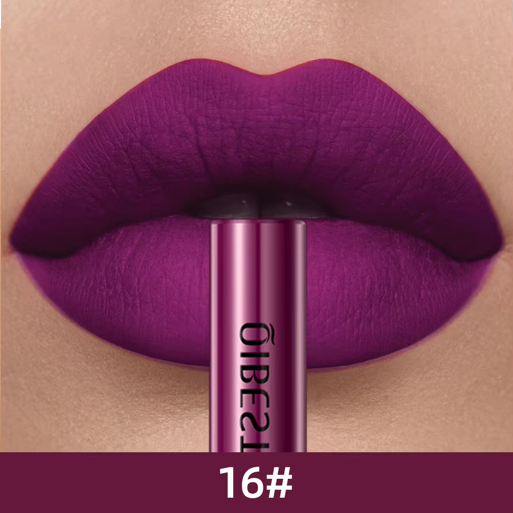 Matte Liquid Lipstick Waterproof Long Lasting Lip Gloss Velvet Mate Nude Red Tint Tube Lipsticks Lipgloss Makeup Cosmetic